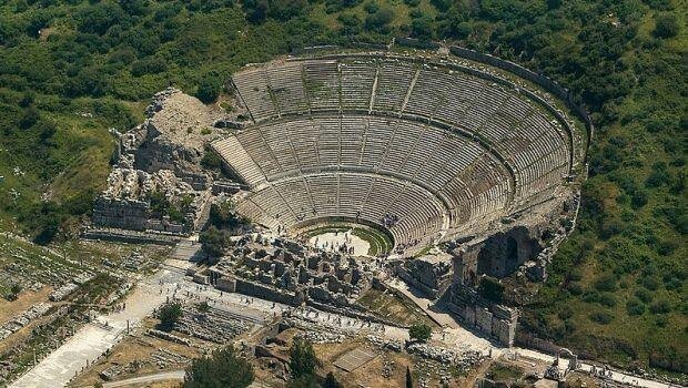 The Great Theatre of Ephesus: A Stage for History and Legends