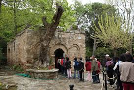 Virgin Marys House in Ephesus in Ancient Ephesus